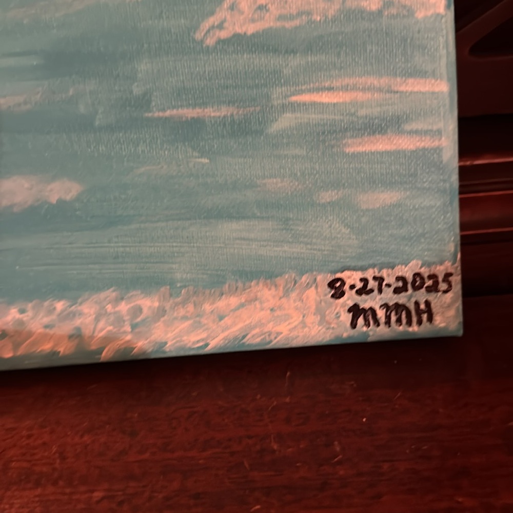 Scenic Eye Art Canvas - Blue and Green - Picture 2 of 3